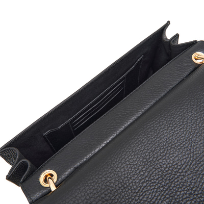 Etta Siyah Kadın Deri Omuz Çantası