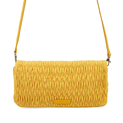 Eunice Sarı Kadın Postacı Çantası