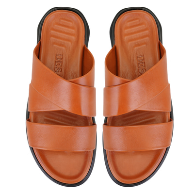 Evelin Taba Erkek Deri Terlik