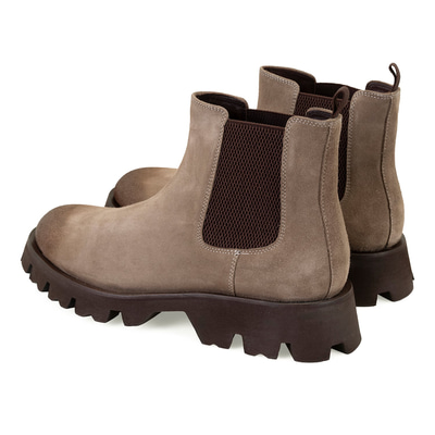 Everet Vizon Erkek Lastikli Deri Chelsea Bot