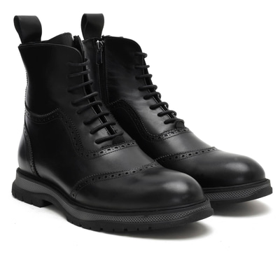 Evita Siyah Erkek Deri Bot