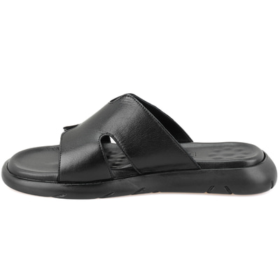 Fabiola Siyah Erkek Deri Terlik