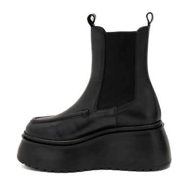 Fatmir Siyah Kadın Deri Bot