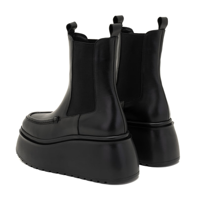 Fatmir Siyah Kadın Deri Bot