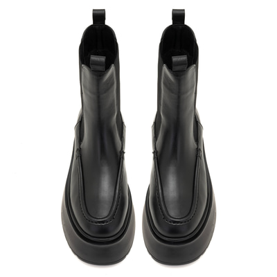 Fatmir Siyah Kadın Deri Bot