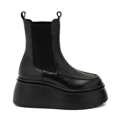 Fatmir Siyah Kadın Deri Bot