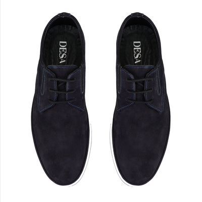 Felix Lacivert Erkek Nubuk Deri Günlük Ayakkabı