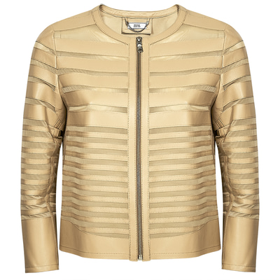 Fiorella Kadın Panelli Anatomik Deri Ceket