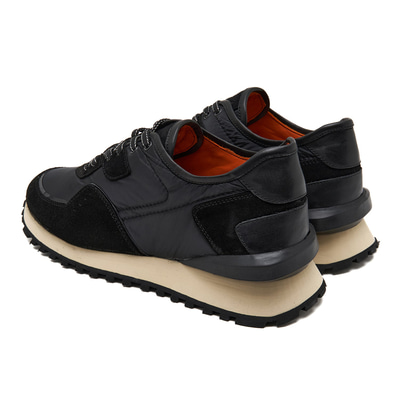 Fred Siyah Erkek Süet Spor Ayakkabı