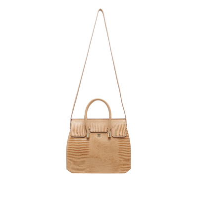 Fund Kadın Kroko Baskılı El Çantası