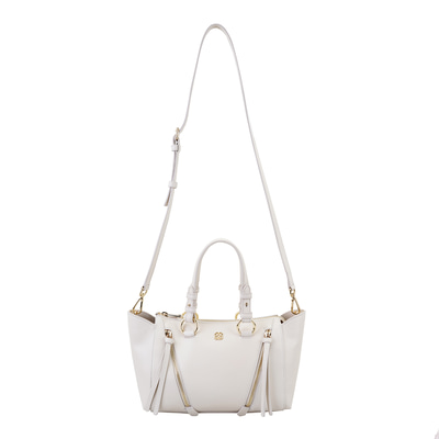 Garten Bej Kadın Deri El Çantası