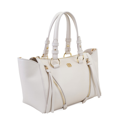 Garten Bej Kadın Deri El Çantası