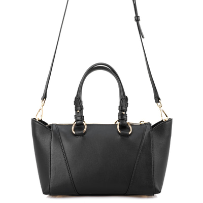 Garten Siyah Kadın Deri El Çantası