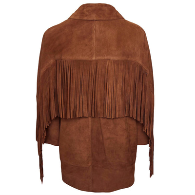 Giona Kadın Süet Püsküllü Ceket