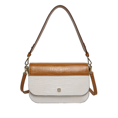 Glaro Kadın Kroko Baskılı Deri Postacı Çantası