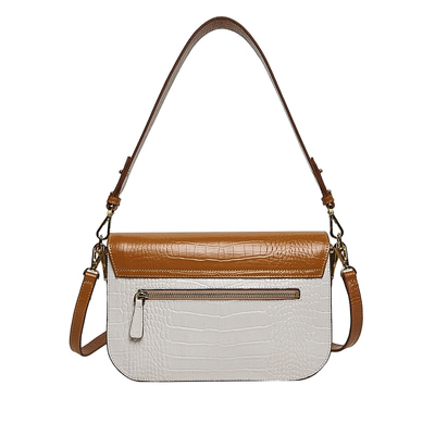 Glaro Kadın Kroko Baskılı Deri Postacı Çantası