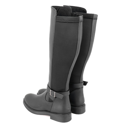 Gnabry Siyah Kadın Fermuarlı Çizme