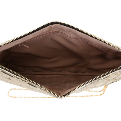 Gold Kadın Kapitone Portföy Çanta