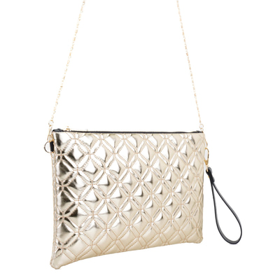 Gold Kadın Kapitone Portföy Çanta