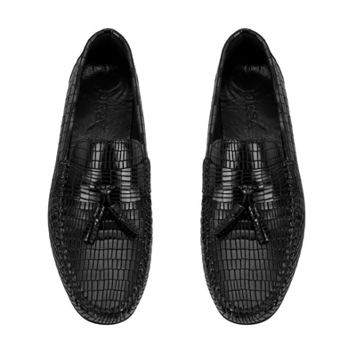 Grady Siyah Erkek Deri Loafer