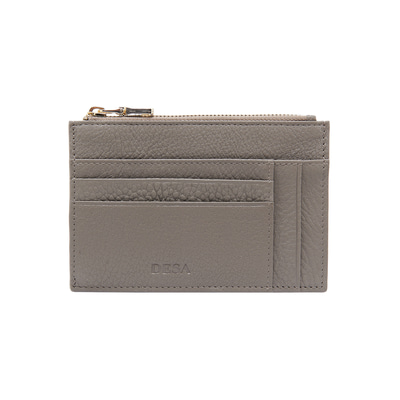 Gri Adore Kadın Deri Kartlık