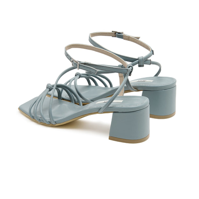 Gri Anthea Kadın Deri Sandalet