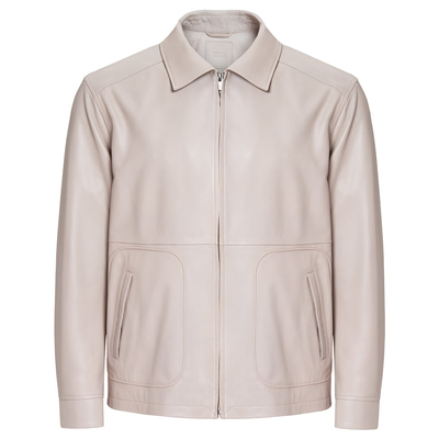 Gri Bell Erkek Deri Gömlek