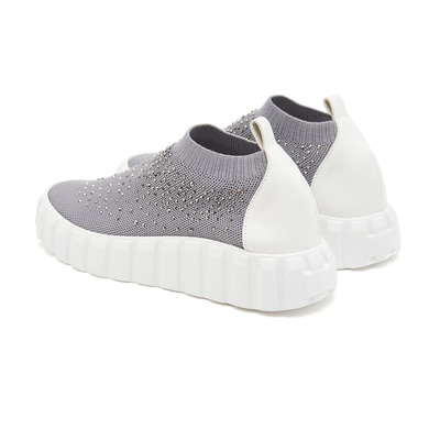 Gri Elena Kadın Triko Spor Ayakkabı