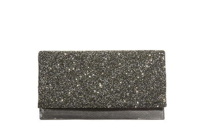 Gri Ernest Zincir Detaylı Kadın Gece Çantası