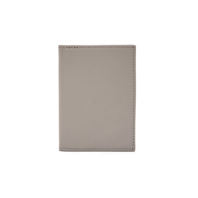 Gri Kadın Deri Kartlık