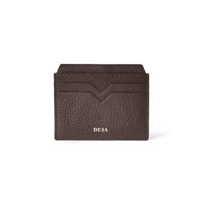 Gri Kadın Deri Kartlık