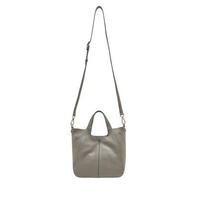 Gri Lauren Kadın Deri Omuz Askılı Çanta
