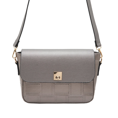 Gri Vallmo Kadın Omuz Askılı Çanta