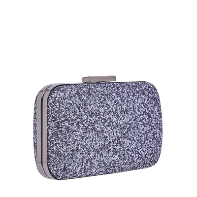 Gümüş Arbre Zincir Detaylı Kadın Gece Çantası