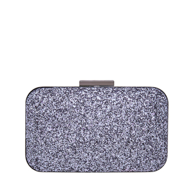 Gümüş Arbre Zincir Detaylı Kadın Gece Çantası