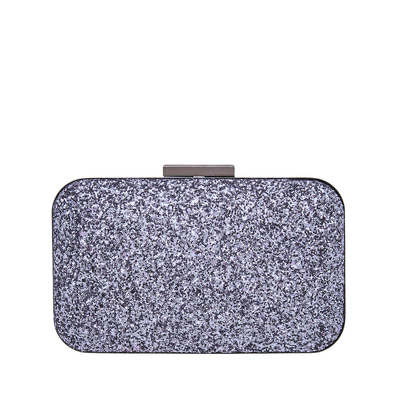 Gümüş Arbre Zincir Detaylı Kadın Gece Çantası