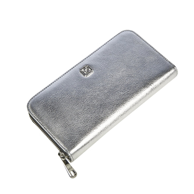 Gümüş Damian Kadın Deri Cüzdan