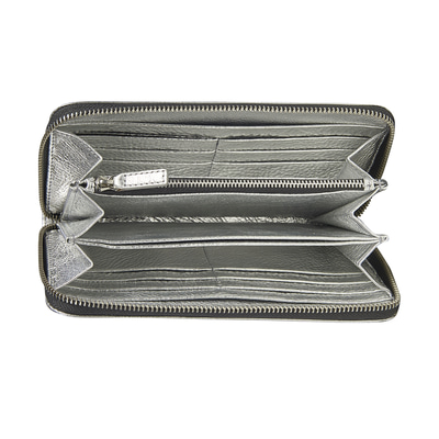 Gümüş Damian Kadın Deri Cüzdan