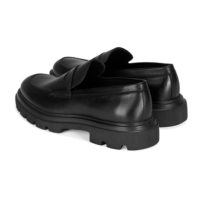 Gunnar Siyah Erkek Deri Günlük Ayakkabı