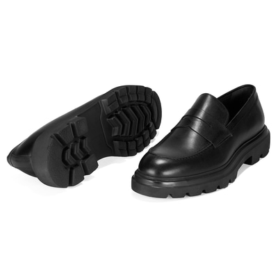 Gunnar Siyah Erkek Deri Günlük Ayakkabı