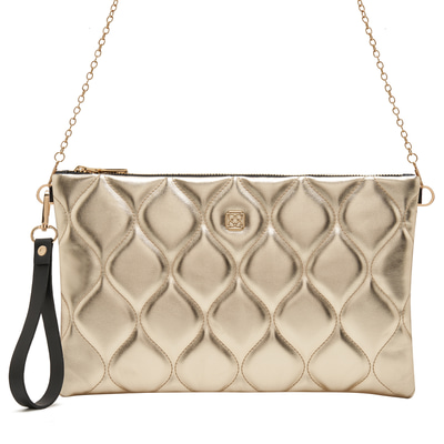 Guyana Gold Kadın Kapitone Portföy Çanta