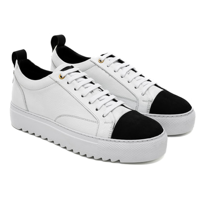 Hanry Siyah Erkek Deri Spor Ayakkabı