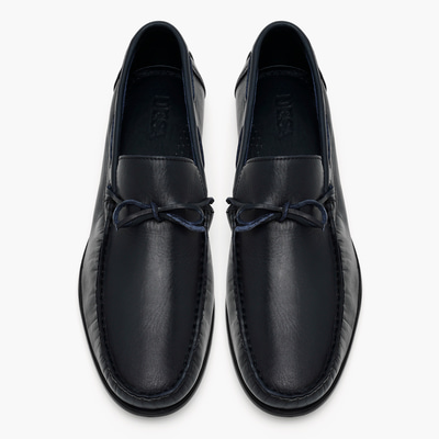 Hansel Lacivert Erkek Deri Loafer