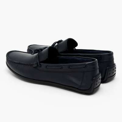 Hansel Lacivert Erkek Deri Loafer