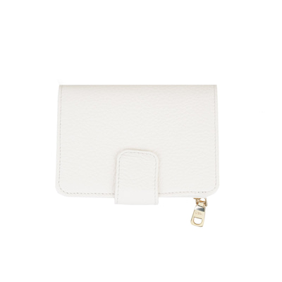 Harriet Beyaz Kadın Deri Cüzdan