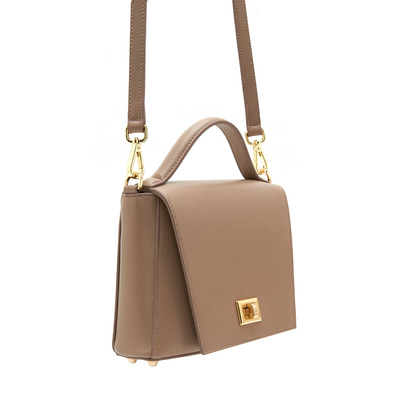 Haze Krem Kadın Deri El Çantası