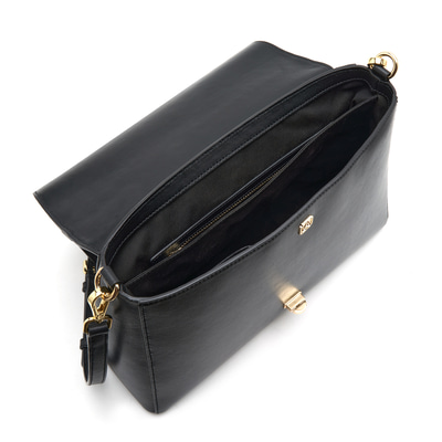 Helena Siyah Kadın Deri El Çantası