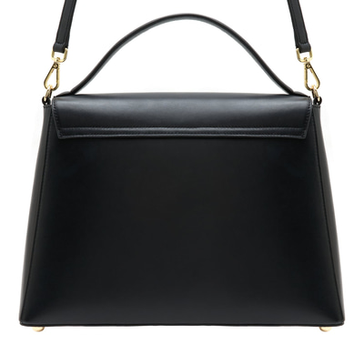 Helena Siyah Kadın Deri El Çantası