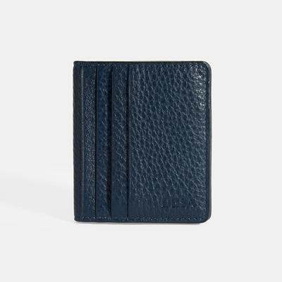 Hernandez Lacivert Erkek Deri Kartlık