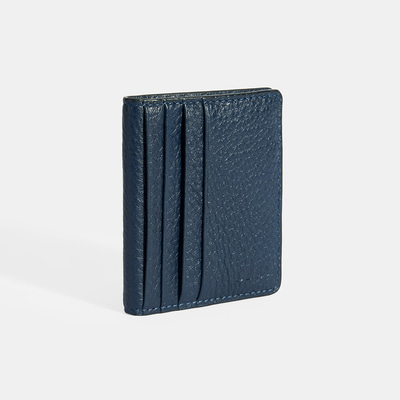 Hernandez Lacivert Erkek Deri Kartlık